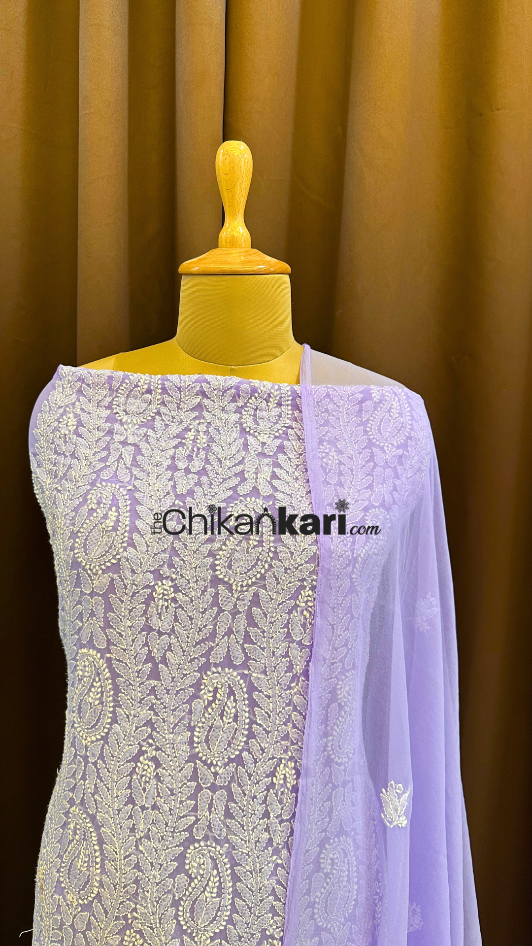 Semi Georgette 3pc Suit