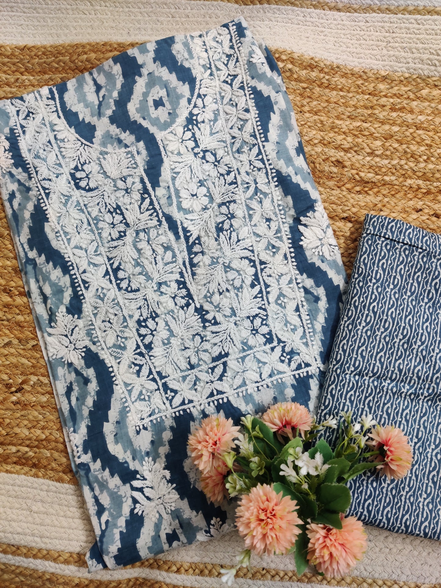 Chikankari Pure Cotton Suit