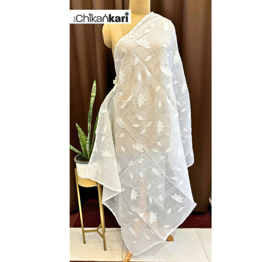 Phool Patti Applique Dupatta