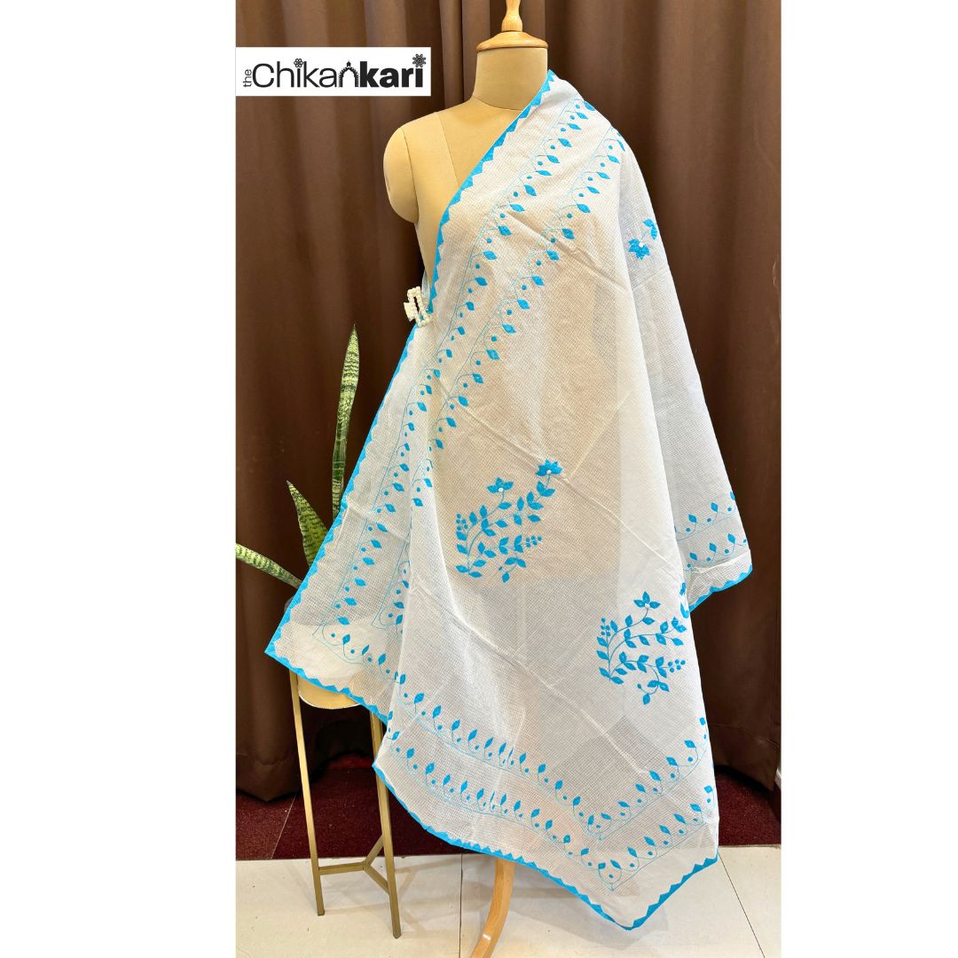 Phool Patti Applique Dupatta