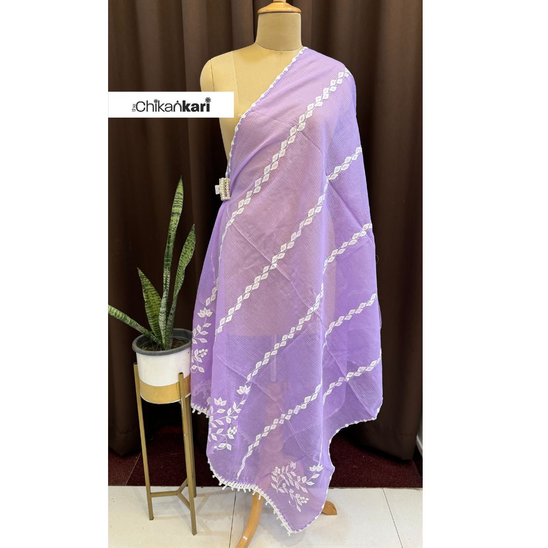 Phool Patti Applique Dupatta